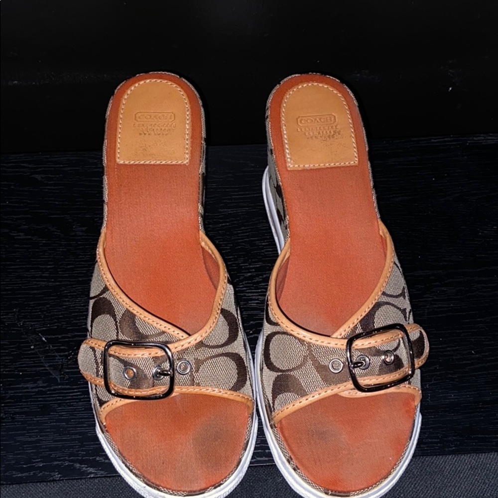 Coach sandals